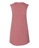 Bella + Canvas 8803 Women's Flowy Scoop Muscle Tank - Mauve Slub