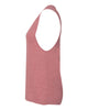 Bella + Canvas 8803 Women's Flowy Scoop Muscle Tank - Mauve Slub