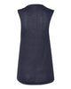 Bella + Canvas 8803 Women's Flowy Scoop Muscle Tank - Midnight