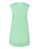 Bella + Canvas 8803 Women's Flowy Scoop Muscle Tank - Mint