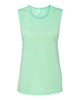 Bella + Canvas 8803 Women's Flowy Scoop Muscle Tank - Mint