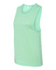 Bella + Canvas 8803 Women's Flowy Scoop Muscle Tank - Mint