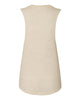 Bella + Canvas 8803 Women's Flowy Scoop Muscle Tank - Natural Slub