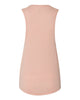 Bella + Canvas 8803 Women's Flowy Scoop Muscle Tank - Peach