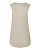 Bella + Canvas 8803 Women's Flowy Scoop Muscle Tank - Stone Marble