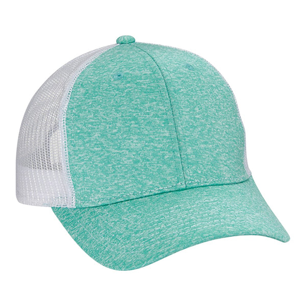 Cobra BJ-6M 6-Panel Tri-Blend Jersey Mesh Back Cap