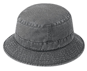 Nissun Washed Bucket Hat, Size L - BK-L - 