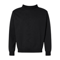 LAT 6928 Unisex Mock Neck Fleece Sweatshirt - 