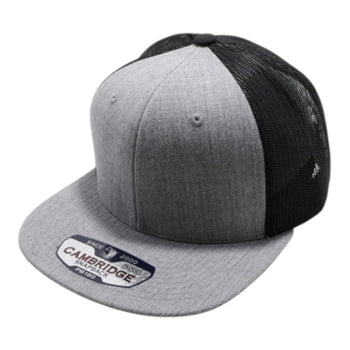 PitBull PB180 Wool Blend Flat-Bill Mesh Trucker