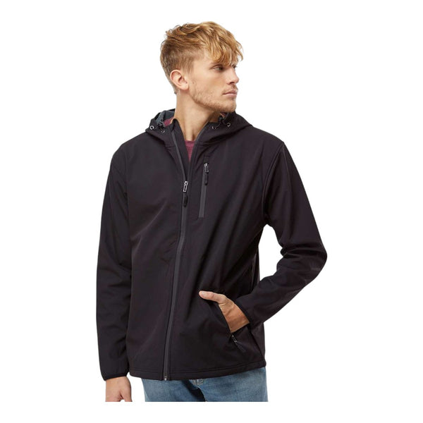 Independent Trading Co EXP35SSZ Men's Poly-Tech Soft Shell Jacket
