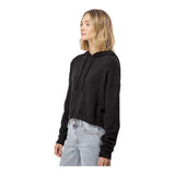 Independent Trading Co AFX64CRP Women's Lightweight Crop Hooded Sweatshirt