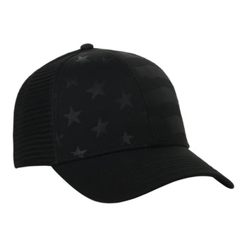 Outdoor Cap USA-751M Debossed American Flag Mesh Back Cap