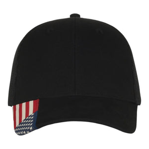 Outdoor Cap USA-300M American Flag Mesh Back Cap - 