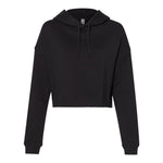 Independent Trading Co AFX64CRP Women's Lightweight Crop Hooded Sweatshirt