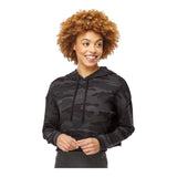 Independent Trading Co AFX64CRP Women's Lightweight Crop Hooded Sweatshirt