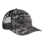 Port Authority C114 Digi Camo Snapback Trucker Cap