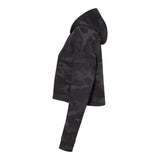 Independent Trading Co AFX64CRP Women's Lightweight Crop Hooded Sweatshirt