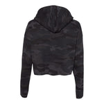 Independent Trading Co AFX64CRP Women's Lightweight Crop Hooded Sweatshirt