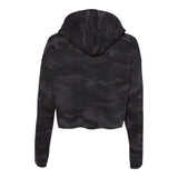 Independent Trading Co AFX64CRP Women's Lightweight Crop Hooded Sweatshirt