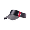 Mega Cap 4042 Leather Look Fitted Visor