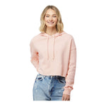 Independent Trading Co AFX64CRP Women's Lightweight Crop Hooded Sweatshirt
