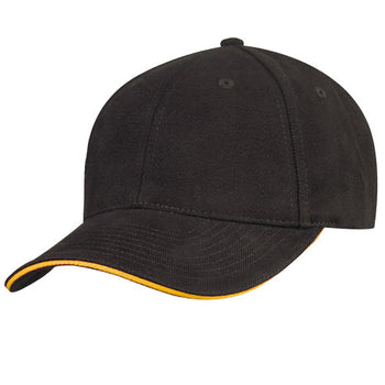 Nissun Brushed Sandwich Cap, Sandwich Visor Hat - BOC