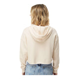 Independent Trading Co AFX64CRP Women's Lightweight Crop Hooded Sweatshirt
