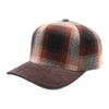 PitBull PLD11 5 Panel Plaid Sandwich Visor Cap