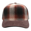PitBull PLD11 5 Panel Plaid Sandwich Visor Cap
