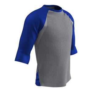 Champro BS25 Extra Innings 3/4 Sleeve Baseball Shirt Adult - 