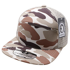 Pit Bull Cambridge PB260 Shiny Camo Camper Perforated Snapback Hat - 
