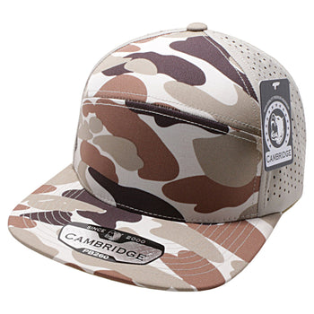 Pit Bull Cambridge PB260 Shiny Camo Camper Perforated Snapback Hat