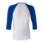 BELLA+CANVAS 2000 Women’s 1x1 Baby Rib Raglan Three-Quarter Sleeve Tee