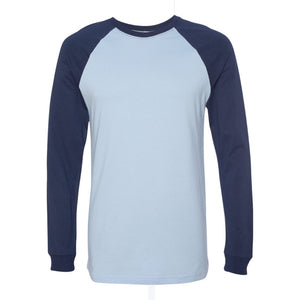 BELLA+CANVAS 3000 Long Sleeve Jersey Baseball Tee - 