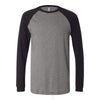 BELLA+CANVAS 3000 Long Sleeve Jersey Baseball Tee