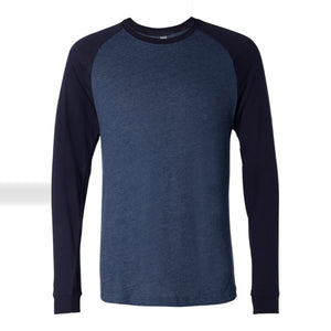 BELLA+CANVAS 3000 Long Sleeve Jersey Baseball Tee - 