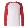 BELLA+CANVAS 3000 Long Sleeve Jersey Baseball Tee