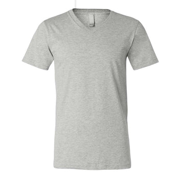 BELLA+CANVAS 3005CVC Heather CVC V-Neck Tee