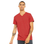 BELLA+CANVAS 3005CVC Heather CVC V-Neck Tee