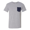 BELLA+CANVAS 3021 Jersey Pocket Tee