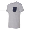 BELLA+CANVAS 3021 Jersey Pocket Tee