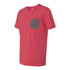 BELLA+CANVAS 3021 Jersey Pocket Tee