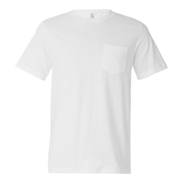 BELLA+CANVAS 3021 Jersey Pocket Tee