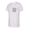 BELLA+CANVAS 3021 Jersey Pocket Tee