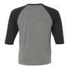 BELLA+CANVAS 3200T Toddler Three-Quarter Sleeve Baseball Tee