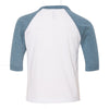 BELLA+CANVAS 3200T Toddler Three-Quarter Sleeve Baseball Tee