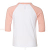 BELLA+CANVAS 3200T Toddler Three-Quarter Sleeve Baseball Tee
