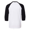 BELLA+CANVAS 3200Y Youth Three-Quarter Sleeve Baseball Tee