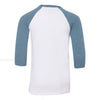 BELLA+CANVAS 3200Y Youth Three-Quarter Sleeve Baseball Tee