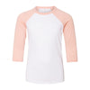 BELLA+CANVAS 3200Y Youth Three-Quarter Sleeve Baseball Tee